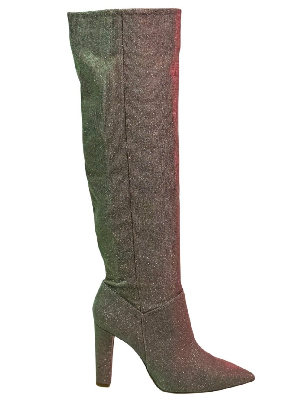 NIB Free People Shimmer Knee High Slouch Boots 10 | Indie Sleaze Glamoratti Y2K - Picture 4 of 16